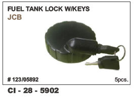 Fuel Tank Lock w/keys JCB