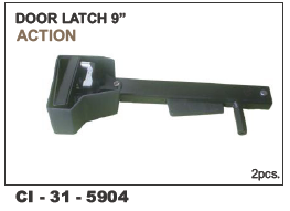 Door Latch 9 inch Jcb Left