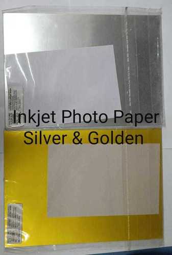 Digital Golden And Silver Inkjet Paper