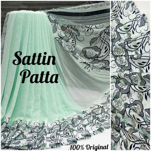 sartin patta saree