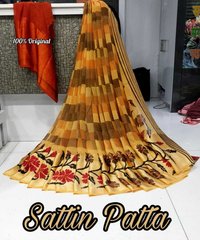 sartin patta saree