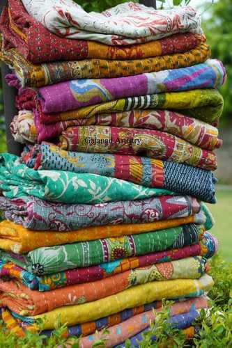 Cotton Kantha Quilts