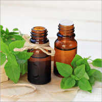 Tulsi Oil - 10 Ml Air-tight Glass Bottle | Pure Rama & Shyam Tulsi, Steam Distillation, Aromatic & Therapeutic Benefits