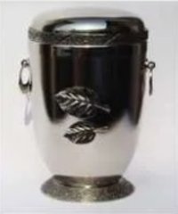 Cross Brass Metal Cremation Urns