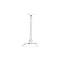 Projector Ceiling Mount Kit - Aluminum, Pe Insulated, White Pvc Jacket | 1-year Warranty, Durable Design For Secure Installation
