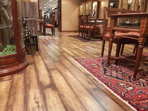 Non-Slip Wooden Flooring