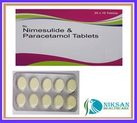 Nimesulide 100 Mg Paracetamol 500 Mg Tablets General Medicines