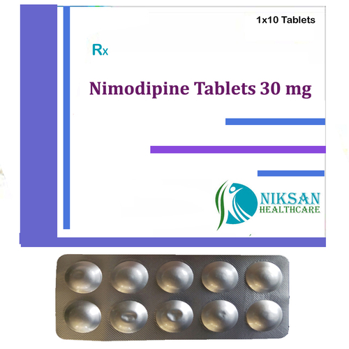 Nimodipine 30 Mg Tablets General Medicines