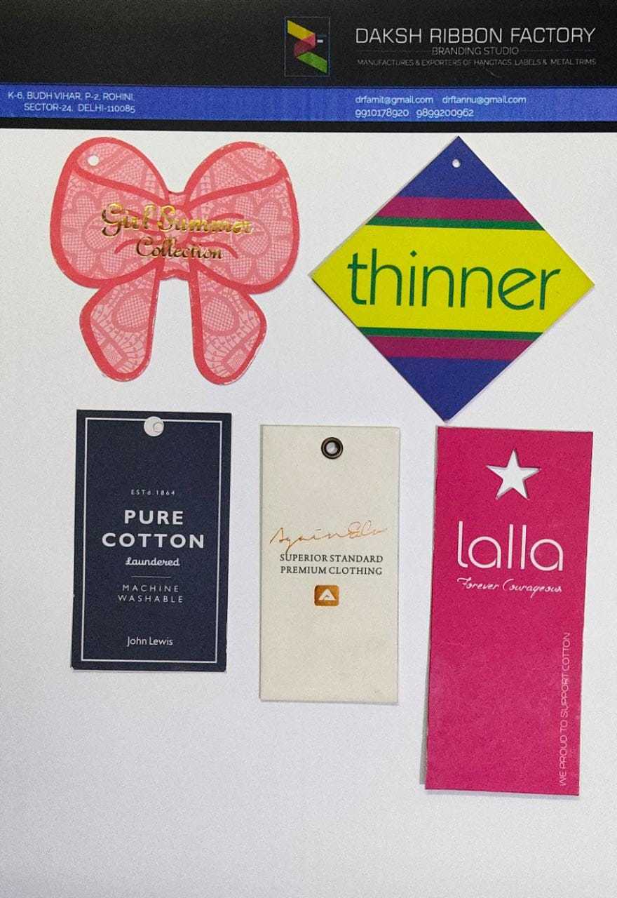 GARMENTS TAGS