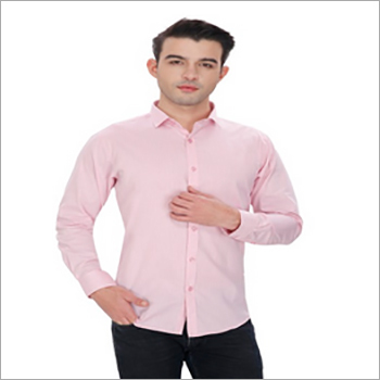 Availavle In Multicolour Mens Pink Slim Fit Formal Shirt