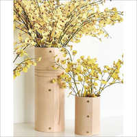 Leather Flower Vases