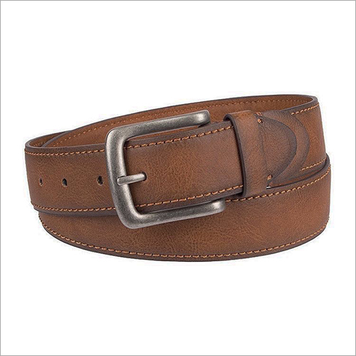 Single Pin Leather Casual Belt