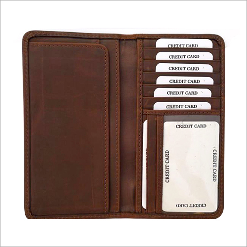 Available In Multicolour Brown Leather Wallet