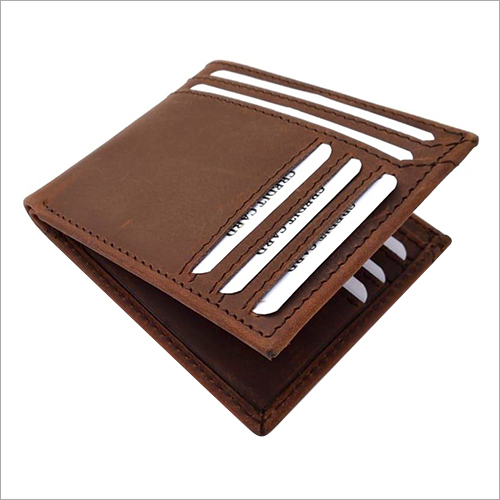 Available In Multicolour Foldable Leather Wallet