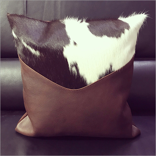 Abaliable In Multicolour Soft Leather Cushion Cover