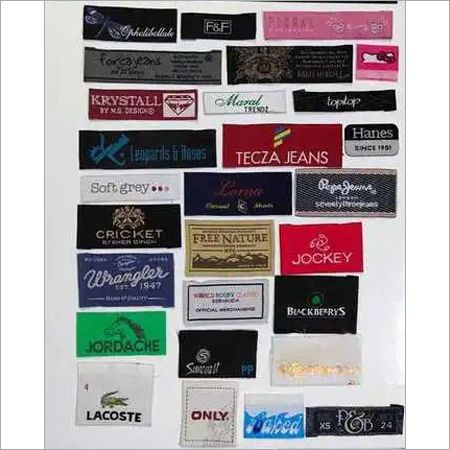 Woven labels