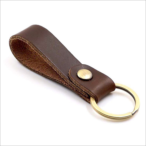 Brown Leather Key ring