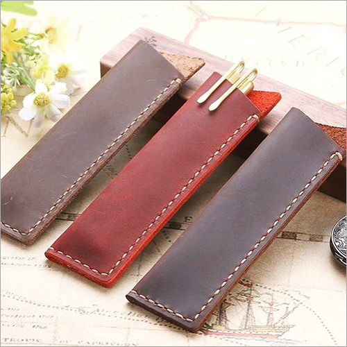 leather pen holder cases