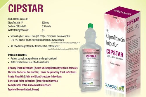 Ciprofloxacin 200 mg (I.V.)