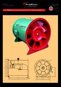 HTF Industrial Ventilation Fan ( All type Fan Fire - Control for Smoke Extraction )