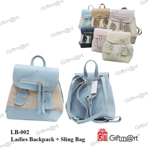 Blue Ladies Backpack