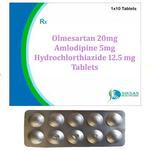 Olmesartan Amlodipine Hydrochlorthiazide Tablets General Medicines