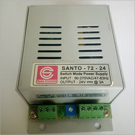Span Santo-72-24 Ps-24V 3A Smps Output Voltage 24V Dc Input Voltage 90 To 270 V Ac Input Voltage: 90-270 Volt (V)