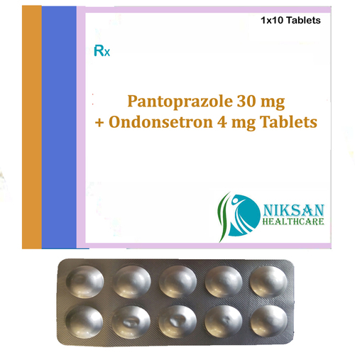 Pantoprazole 30 Mg Ondansetron 4 Mg Tablets