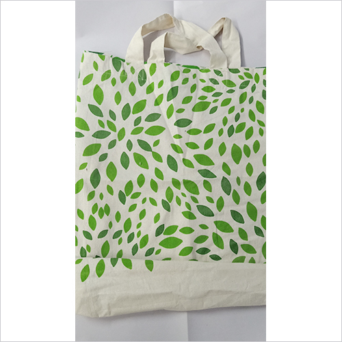 Printed Shopping Fabric Bag - Other Material, Customize Size, Multi Color | Loop Handle for Convenient Carrying