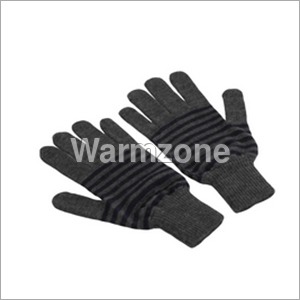 Striped Hand Gloves - Acrylic Wool, All Sizes & Vibrant Colors | Warm, Comfortable, Skin-Friendly, Washable, Daily Life Use