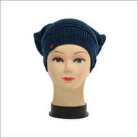 Ladies Woolen Designer Caps - Acrylic Wool, All Sizes Available, All Colors | Washable, Lightweight, Soft, Stylish And Warm