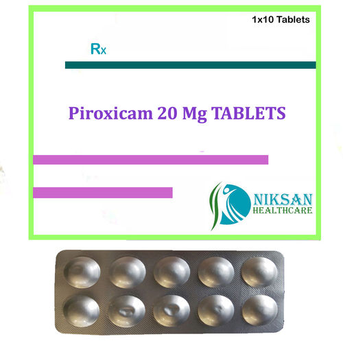 Piroxicam 20 Mg Tablets General Medicines