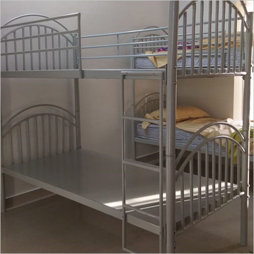 Durable Silver Bunk Bed