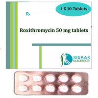 Roxithromycin 50 Mg Tablets General Medicines