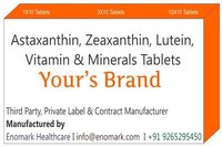 Astaxanthin Zeaxanthin Lutein Vitamin & Minerals