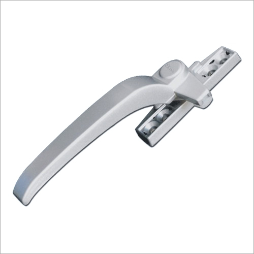 McCoy Ulta Single Point Handle - Zinc Material, Standard Size, White Color | Ideal for Furniture Fittings, Cast Steel Design, Pack Size 50-100 Pieces