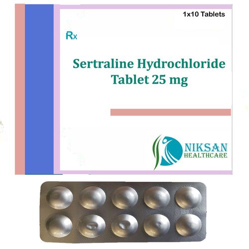 Sertraline Hydrochloride 25 Mg Tablets General Medicines