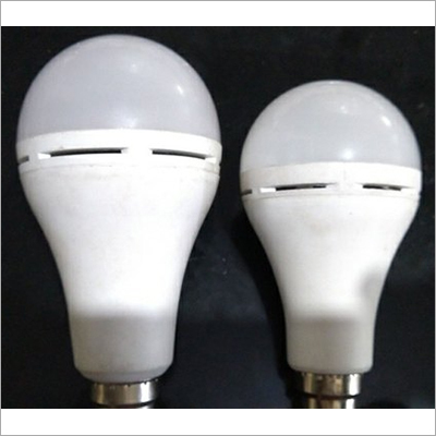 PBT Housing AC-DC Inverter Bulb - 10W, B22 Base Type, 5000-6500K Cool Daylight | Dual Mode Operation, Energy Saving, 2600mAh Battery Backup, 900 Lumens