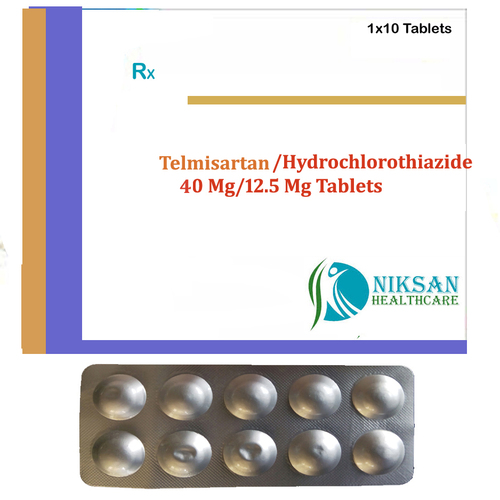 Telmisartan 40 Mg Hydrochlorothiazide 12.5 Mg Tablets General Medicines