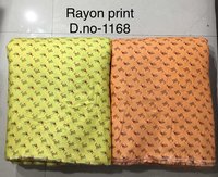Rayon Print Fabric