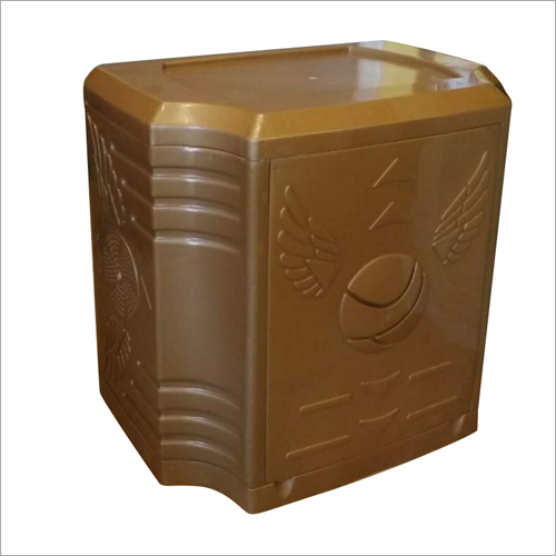 Golden Tall Tubular Inverter Battery Trolley