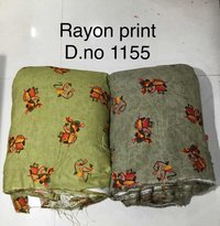 Rayon printed fabric 44 inches