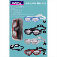 Swimming Goggles - Optic Quality Polycarbonate Lenses, Adjustable Size, Multicolour, Fog Control And Leak Resistant