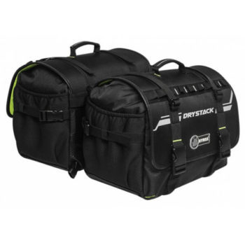 Rynox-Saddle Bag-Drystack-Black-Us Capacity: 60 Ltrs