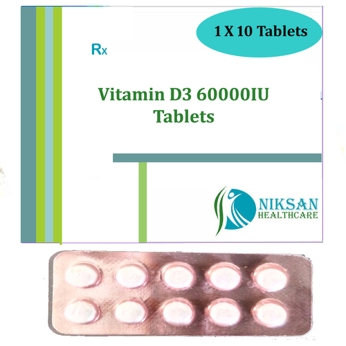Vitamin D3 60000Iu Tablets