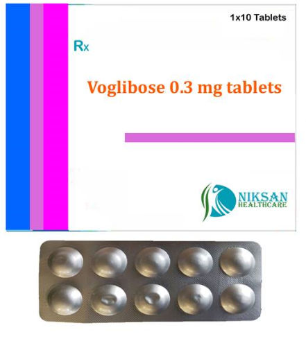 Voglibose 0.3 Mg Tablets General Medicines