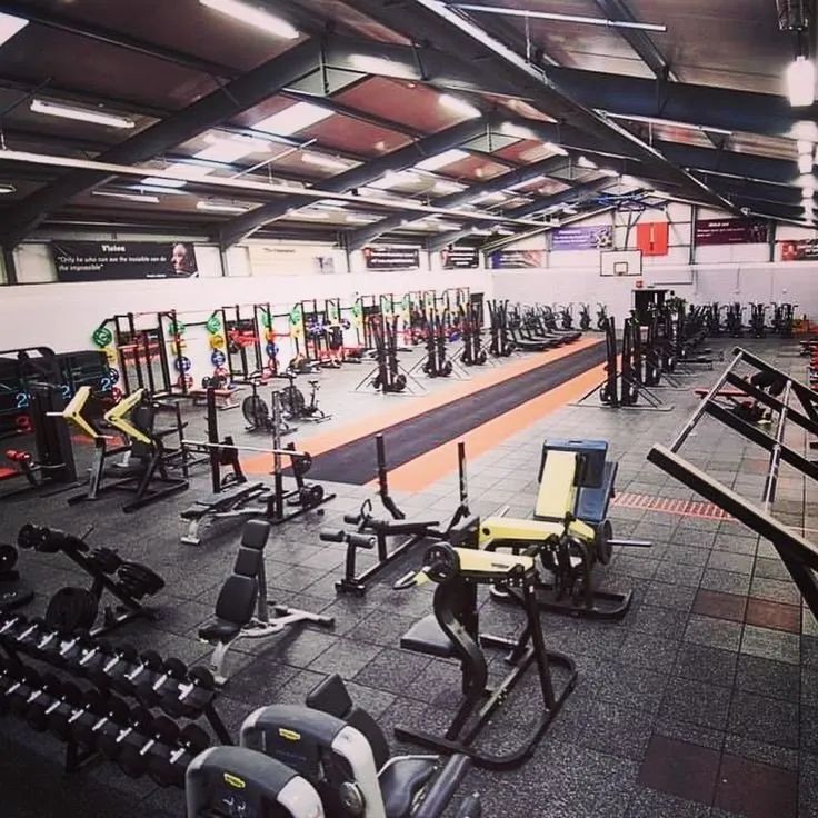 Open Gym Rubber Flooring