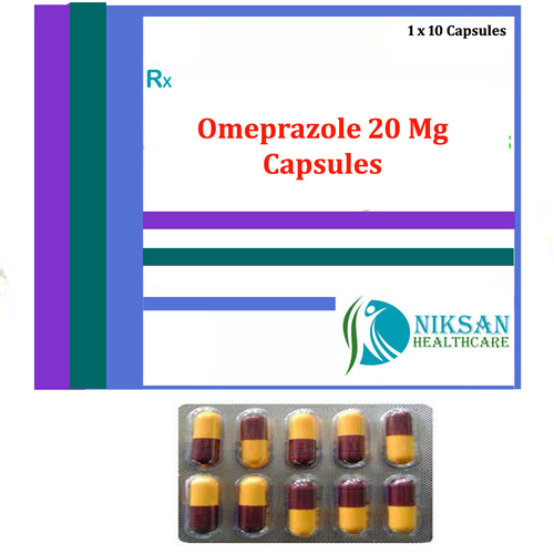 Omeprazole 20 Mg Capsules