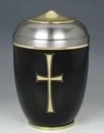 Green Patina Brass Metal Cremation Urns