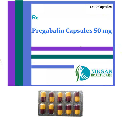 Pregabalin Capsules 50 Mg General Medicines